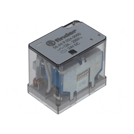 Releu Electromagnetic 4PDT 24VDC 20A | Electronic-mag.ro | Componente Electronice