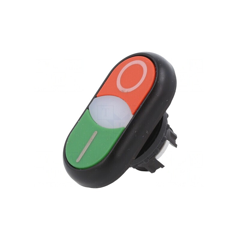 Comutator dublu 22mm IP66 roșu/verde | Electronic-mag.ro | Componente Electronice