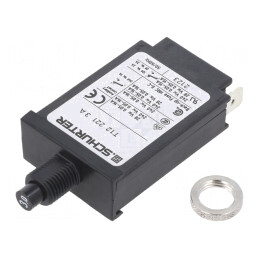 Întrerupător de Supracurent 240VAC 28VDC 3A SPST 1P | Electronic-mag.ro | Componente Electronice