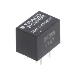 Convertor DC/DC 1W 18-75V la 3.3V 300mA DIP | Electronic-mag.ro | Componente Electronice