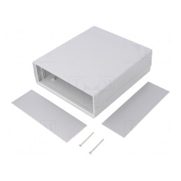 Carcasă ABS Gri Deschis 154x173x54 mm | Electronic-mag.ro | Componente Electronice
