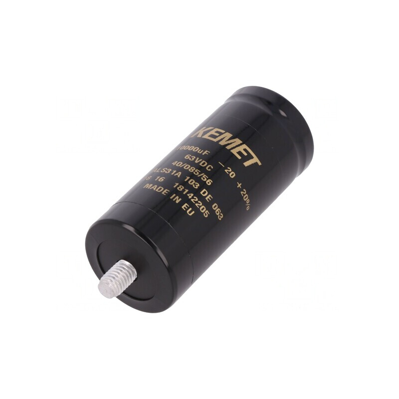 Condensator Electrolitic 10mF 63VDC Ø36x82mm Raster 12,8mm | Electronic-mag.ro | Componente Electronice Condensator Electrolitic 10mF 63VDC Ø36x82mm Raster 12,8mm | Electronic-mag.ro | Componente Electronice