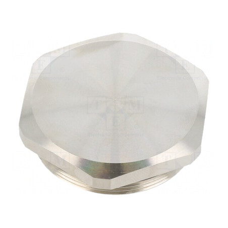 Capac de protecție alamă M50 1,5 IP68 nichelat | Electronic-mag.ro | Componente Electronice