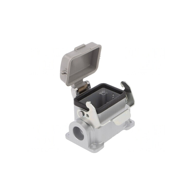 Carcasă pentru conectori HDC C146 E6 cu clichet | Electronic-mag.ro | Componente Electronice