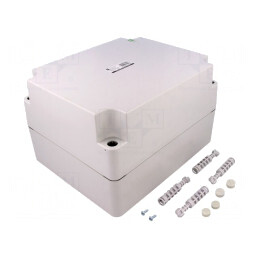 Carcasă Universală INDUSTRIAL Gri 220x270x168mm | Electronic-mag.ro | Componente Electronice