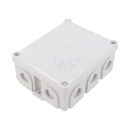 Carcasă Cutie de Conexiuni IP54 111x136x57mm | Electronic-mag.ro | Componente Electronice
