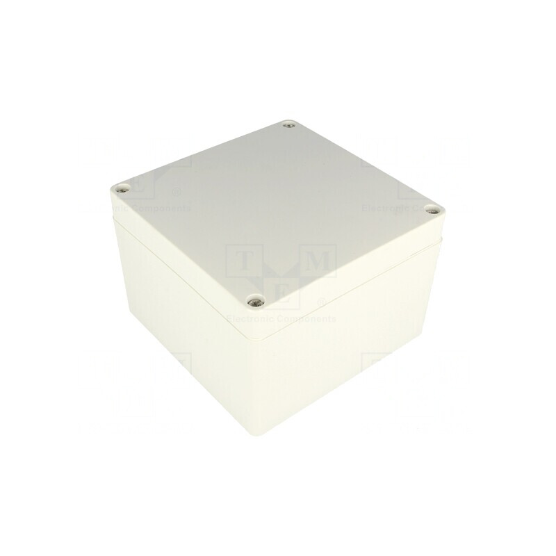 Carcasă Universală ABS Gri 120x120x80mm | Electronic-mag.ro | Componente Electronice