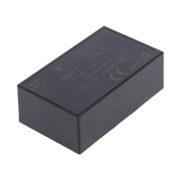 Convertor AC/DC 45W 15VDC AMEL45-15SJZ | Electronic-mag.ro | Componente Electronice