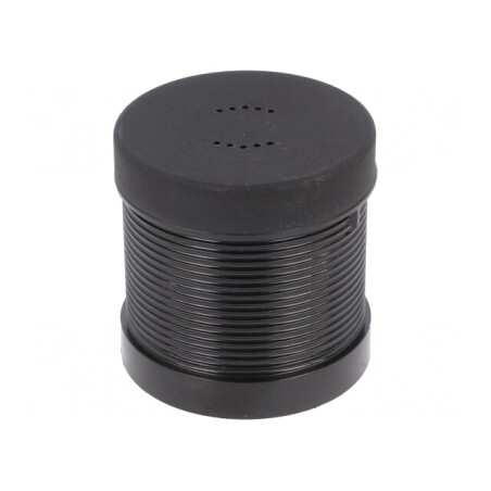 Semnalizator acustic negru 230VAC 90dB IP33 | Electronic-mag.ro | Componente Electronice