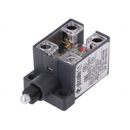 Limitator Cursă Ax Metalic 10A 400VAC 250VDC NC x2 | Electronic-mag.ro | Componente Electronice