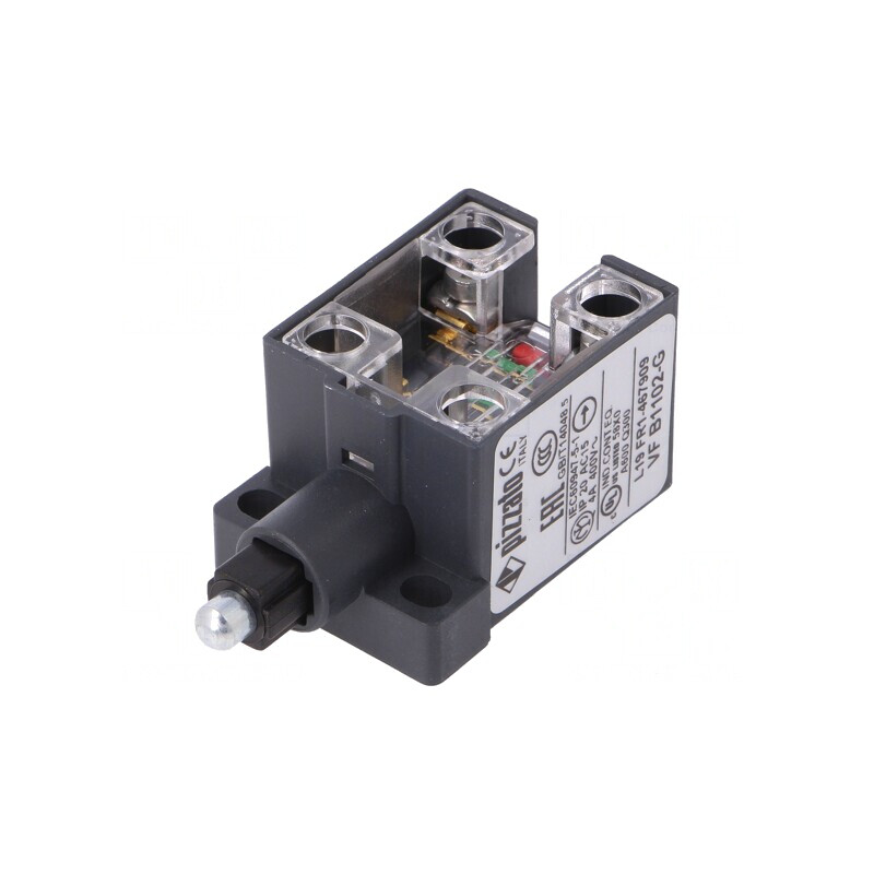 Limitator Cursă Ax Metalic 10A 400VAC 250VDC NC x2 | Electronic-mag.ro | Componente Electronice