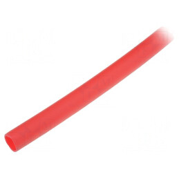 Tub de protecție polietilenă roșie 8mm | Electronic-mag.ro | Componente Electronice