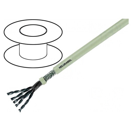 Cablu Ecranat LiYCY-P 8x2x1,5mm2 Cupru Cositorit | Electronic-mag.ro | Componente Electronice