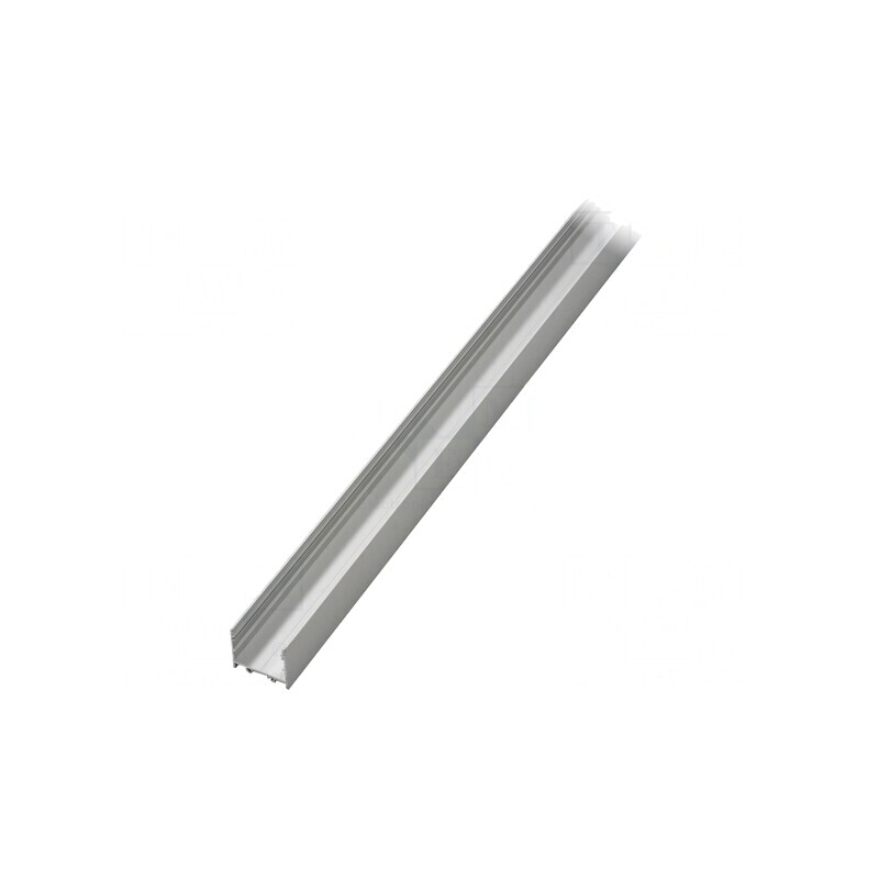 Profil Aluminiu Anodizat pentru Module LED Natural 2m VARIO30-02 | Electronic-mag.ro | Componente Electronice