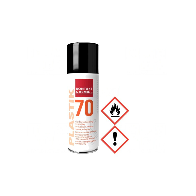 Spray Acoperire Protecție Transparentă 400ml Plastik 70 | Electronic-mag.ro | Componente Electronice