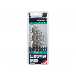 Set de burghie HSS PRO pentru metal, 6 buc. | Electronic-mag.ro | Componente Electronice