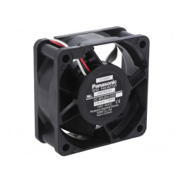 Ventilator axial 12V 60x60x25mm 28,8m3/h 23,5dBA | Electronic-mag.ro | Componente Electronice