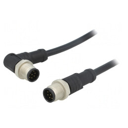 Cablu senzori/automatizări M12 8 pini 1m | Electronic-mag.ro | Componente Electronice