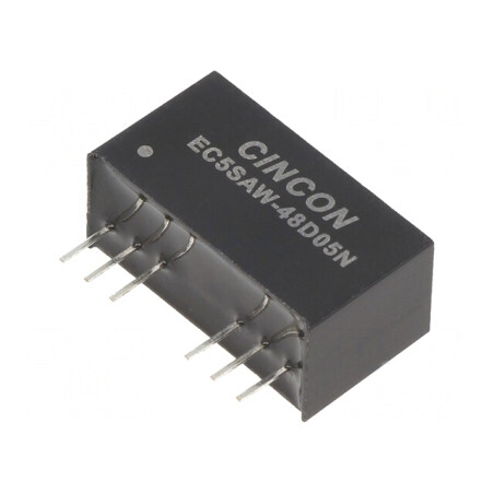 Convertor DC/DC 10W 18-75V la 5V și -5V SIP8 | Electronic-mag.ro | Componente Electronice