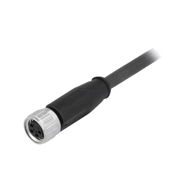 Conector M8 Mamă 4 PIN cu Cablu 5m | Electronic-mag.ro | Componente Electronice Conector M8 Mamă 4 PIN cu Cablu 5m | Electronic-mag.ro | Componente Electronice