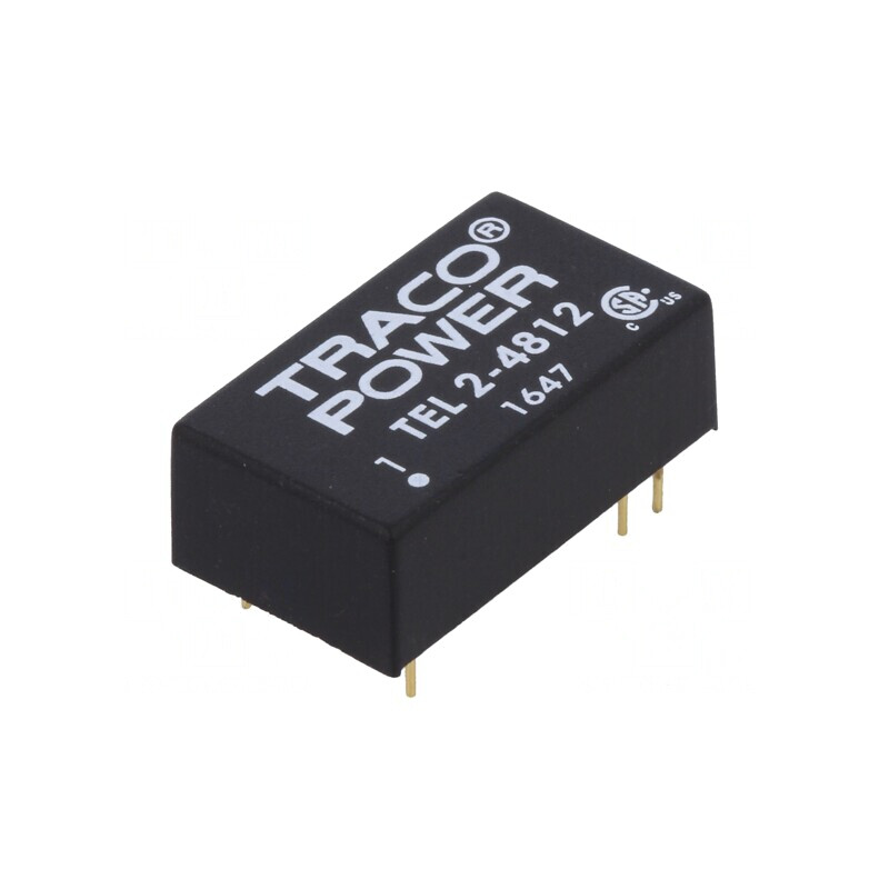 Convertor DC/DC 2W 36-75V la 12V 165mA DIP16 | Electronic-mag.ro | Componente Electronice