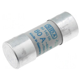 Siguranță gR 80A 690VAC 22x58mm | Electronic-mag.ro | Componente Electronice
