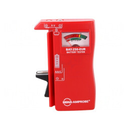 Tester Baterie BAT-250-EUR cu Indicator Nivel Scăzut | Electronic-mag.ro | Componente Electronice
