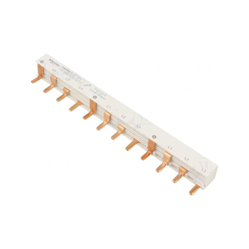 Bară colectoare 4P 415V 100A 12 module | Electronic-mag.ro | Componente Electronice