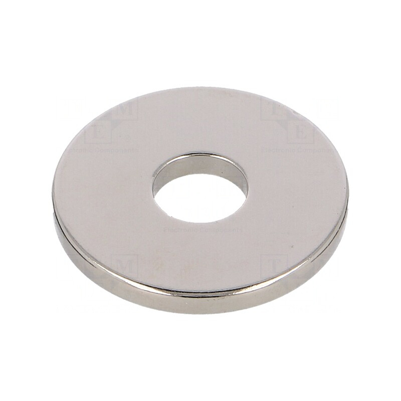 Magnet Neodim 38mm 110N Orificiu 12mm 4mm Înălțime | Electronic-mag.ro | Componente Electronice