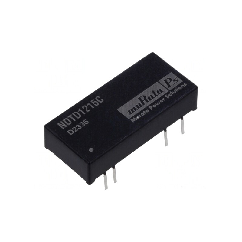 Convertor DC/DC 3W 9-18V la 15V/-15V DIP NDTD1215C | Electronic-mag.ro | Componente Electronice