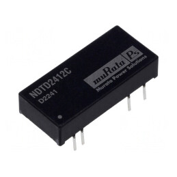 Convertor DC/DC 3W 18-36V la 12V/-12V DIP | Electronic-mag.ro | Componente Electronice