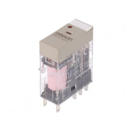 Releu electromagnetic DPDT 240VAC 5A | Electronic-mag.ro | Componente Electronice