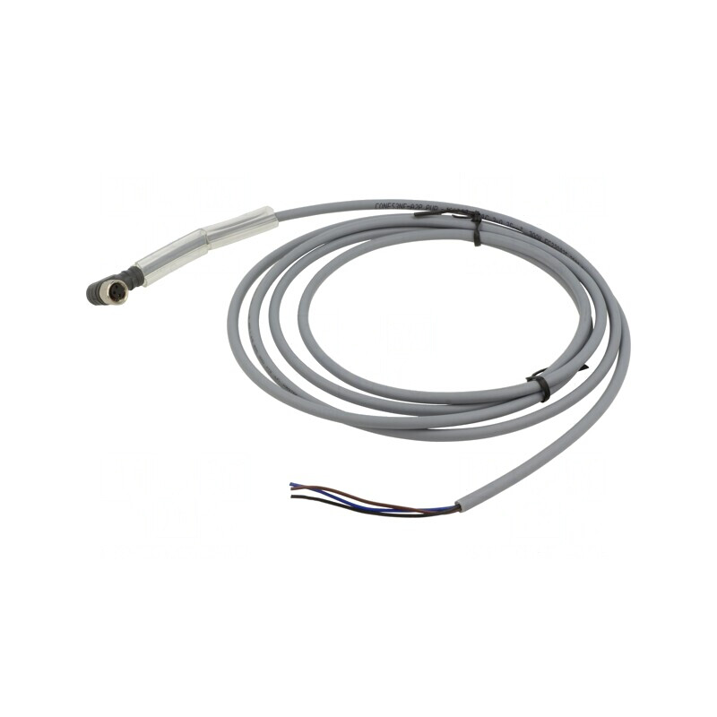 Cablu Conectare 2m M8 60VAC 4A 3 Fire PUR | Electronic-mag.ro | Componente Electronice
