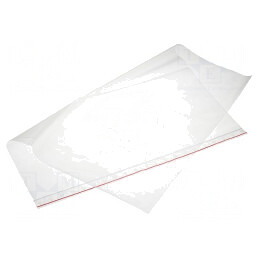 Pungă cu fermoar 450x400mm polietilenă | Electronic-mag.ro | Componente Electronice