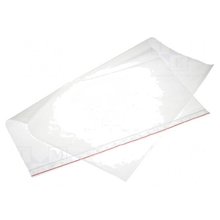 Pungă cu fermoar 450x400mm polietilenă | Electronic-mag.ro | Componente Electronice