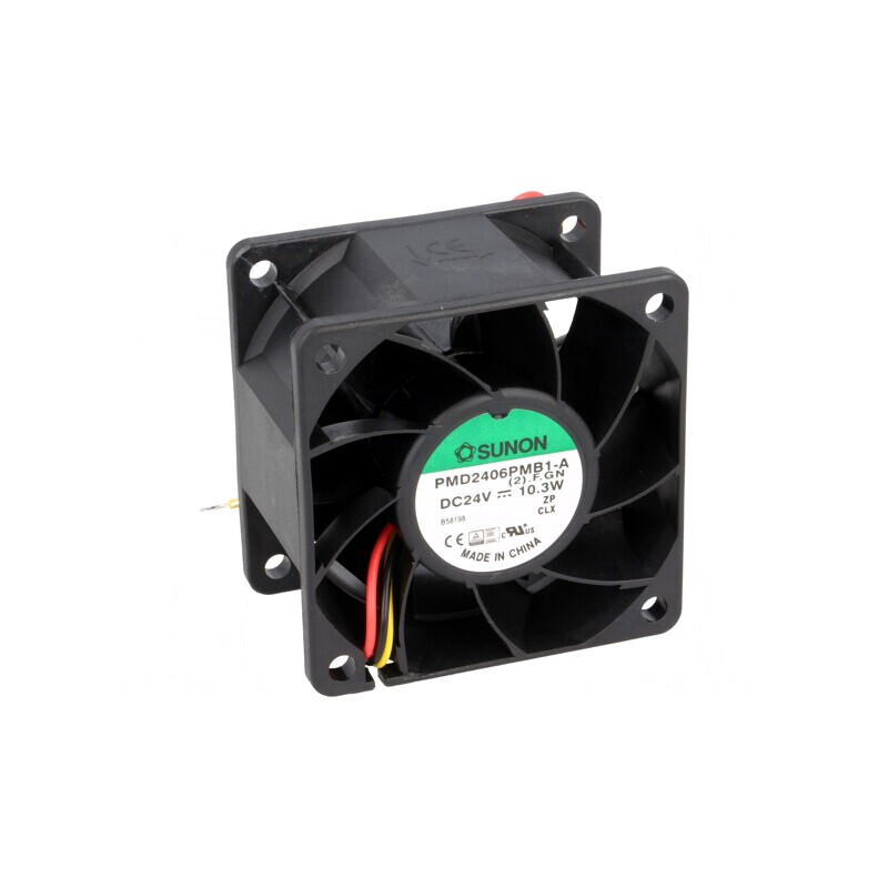 Ventilator axial 24V 60x60x38mm 96m3/h 56dBA cu bilă | Electronic-mag.ro | Componente Electronice Ventilator axial 24V 60x60x38mm 96m3/h 56dBA cu bilă | Electronic-mag.ro | Componente Electronice