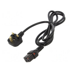 Cablu Alimentare Blocare 2m BS 1363 la IEC C19 | Electronic-mag.ro | Componente Electronice