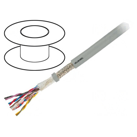 Cablu de Control SUPER-PAAR-TRONIC-C-PUR 10x2x0,5mm2 | Electronic-mag.ro | Componente Electronice