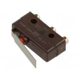 Microîntrerupător SNAP ACTION 5A SPDT | Electronic-mag.ro | Componente Electronice