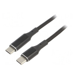 Cablu USB C 2.0 1m Negru 480Mbps
