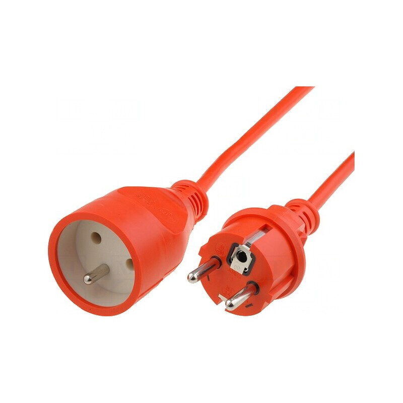 Prelungitor Alimentare Portocaliu 10m 3x1,5mm2 | Electronic-mag.ro | Componente Electronice