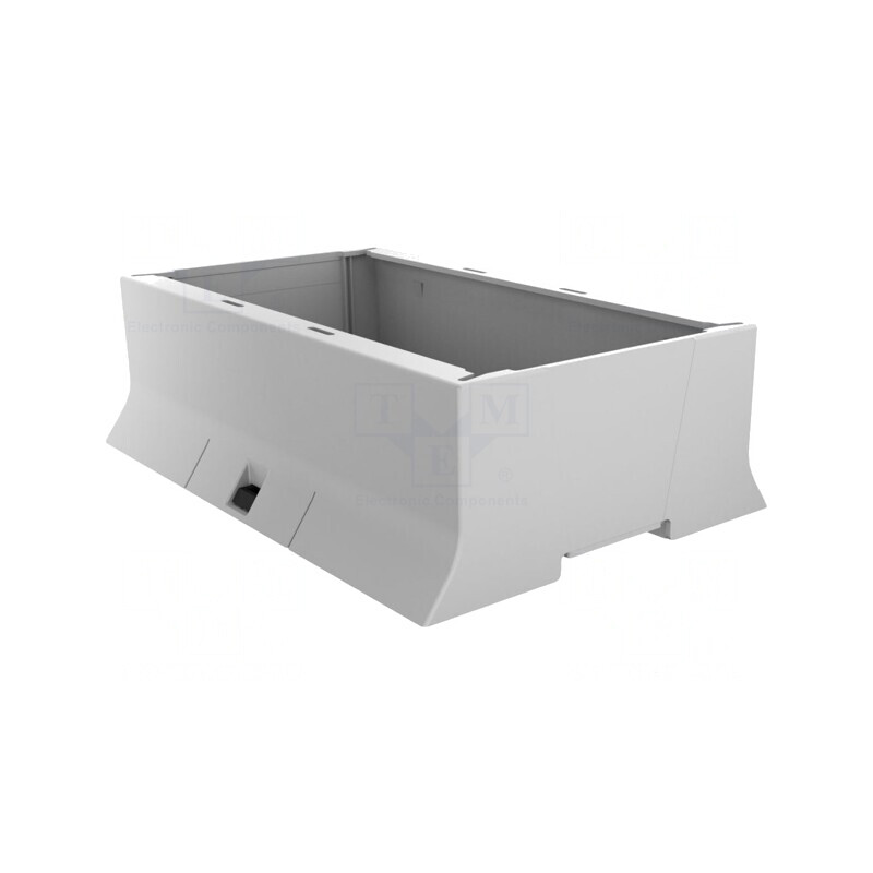 Carcasă pentru șină DIN, gri, 110x160.2x48.3mm | Electronic-mag.ro | Componente Electronice Carcasă pentru șină DIN, gri, 110x160.2x48.3mm | Electronic-mag.ro | Componente Electronice