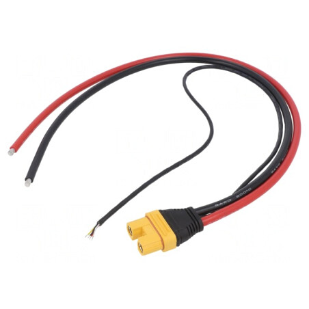 Mufă alimentare DC AS150U mamă cu cabluri | Electronic-mag.ro | Componente Electronice