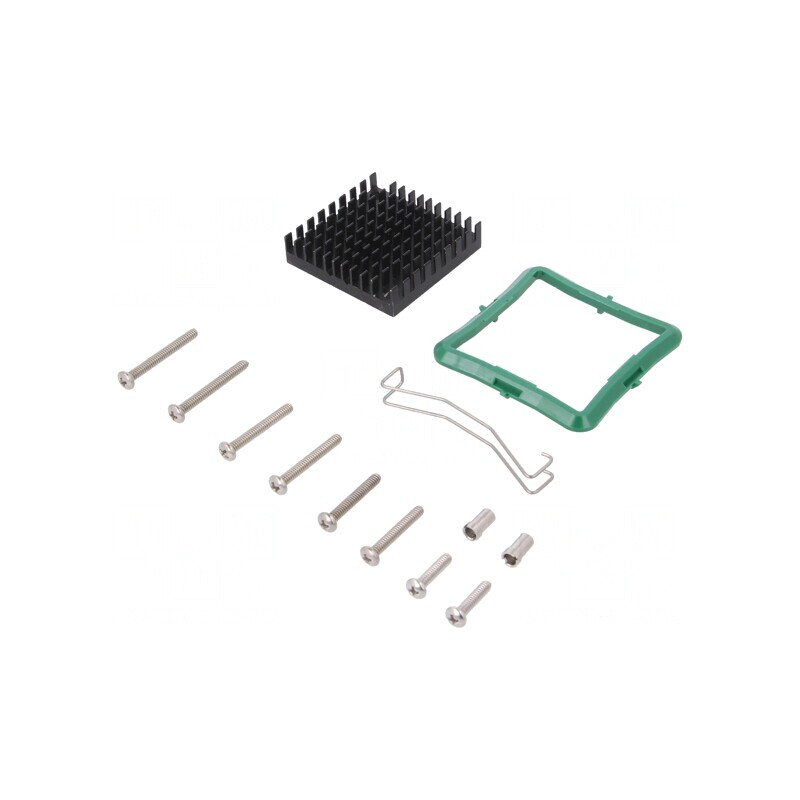 Radiator extrudat negru 40x40x9,5mm | Electronic-mag.ro | Componente Electronice Radiator extrudat negru 40x40x9,5mm | Electronic-mag.ro | Componente Electronice