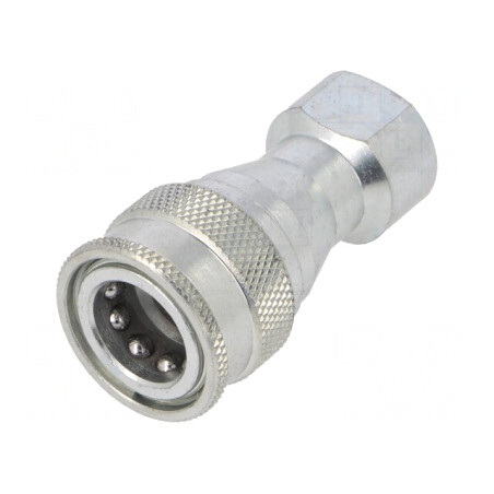 Conector Rapid Oțel Zincat 280bar G 3/8 Bilateral | Electronic-mag.ro | Componente Electronice