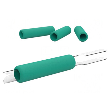 Prindere ciocan lipit 4buc JBC-T210-A verde | Electronic-mag.ro | Componente Electronice