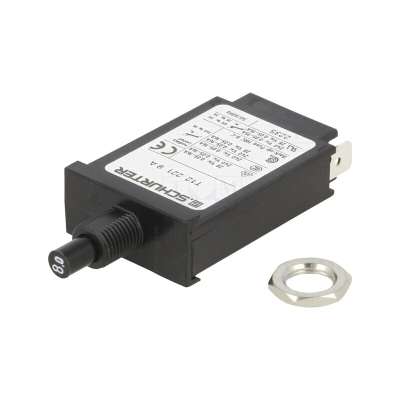Întrerupător de supracurent 8A MCB | Electronic-mag.ro | Componente Electronice