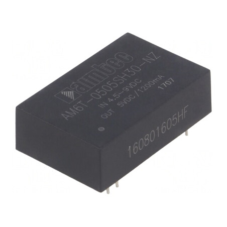 Convertor DC/DC 6W 4.5-9V la 5V 1.2A DIP24 | Electronic-mag.ro | Componente Electronice