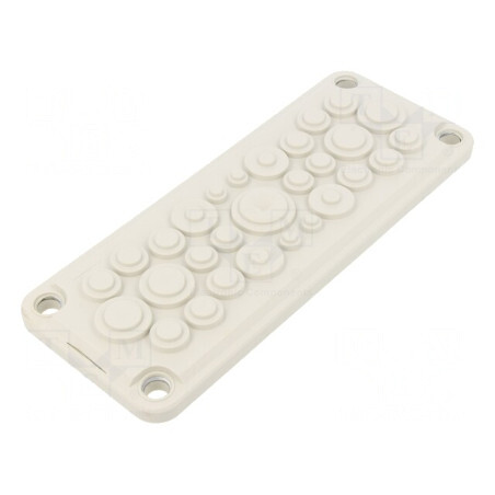 Garnitură TPE cu mai multe orificii elastomerică | Electronic-mag.ro | Componente Electronice