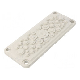Garnitură elastomer termoplastic TPE cu orificii multiple | Electronic-mag.ro | Componente Electronice